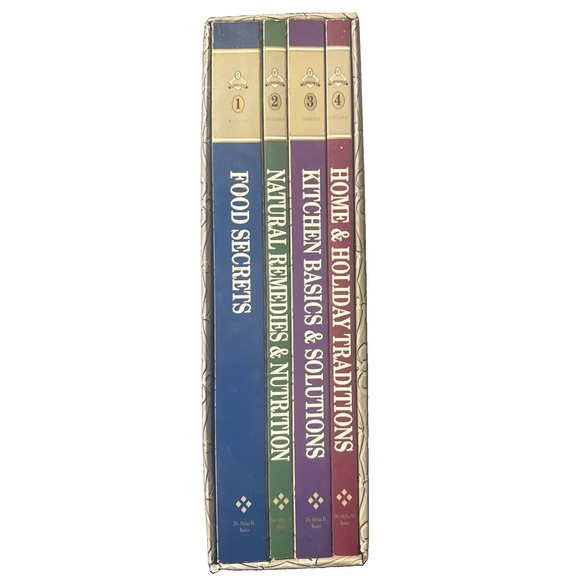 Other - Grandmother's Kitchen Wisdom Library 4 Book Set: Natural Remedies, Food Secrets